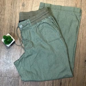 LANE BRYANT | Wide Leg Linen Pants | 16